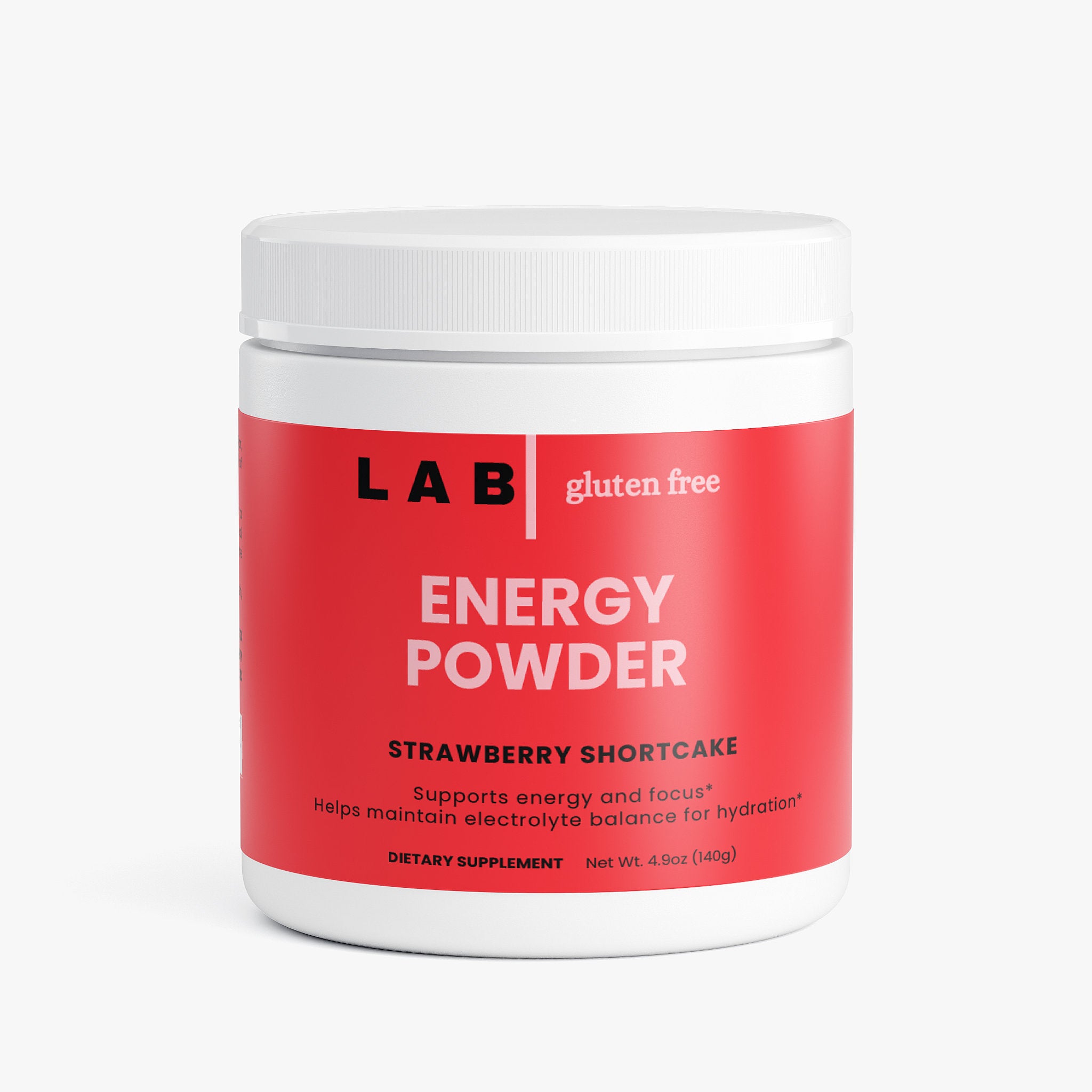 Energy Powder (Strawberry Shortcake)