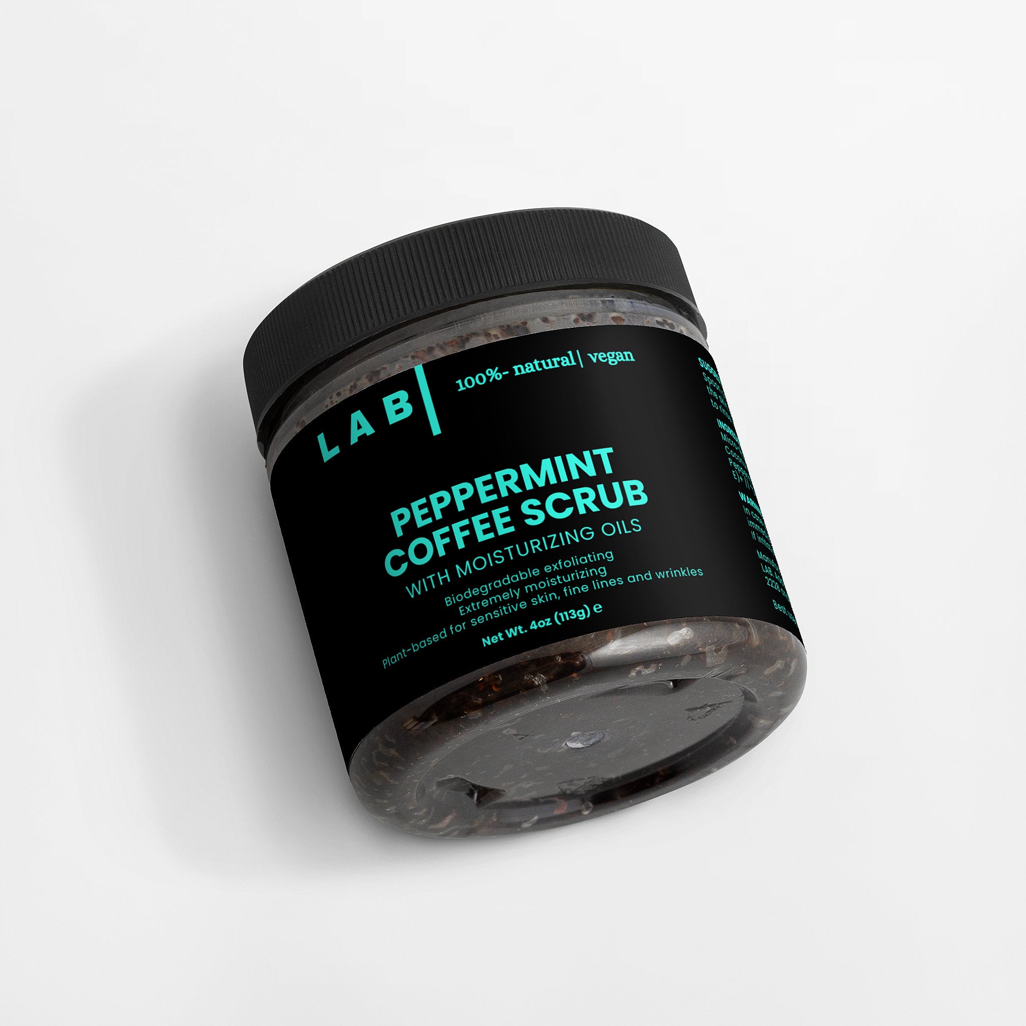 Peppermint Coffee Scrub