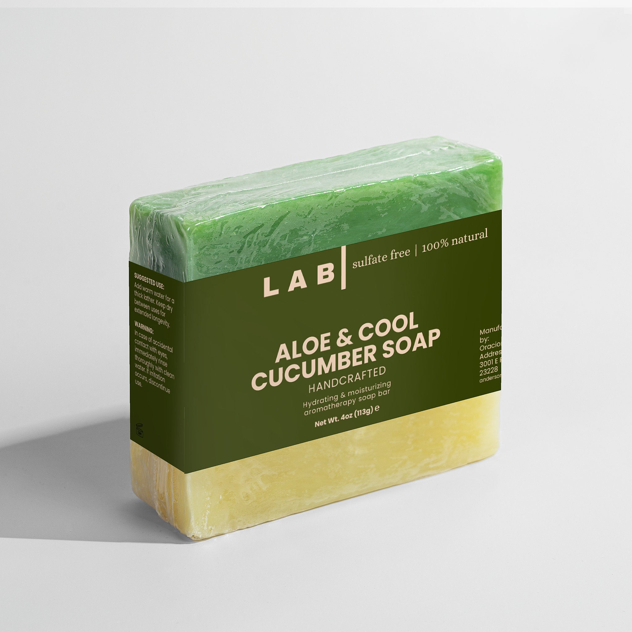 Aloe & Cool Cucumber Soap